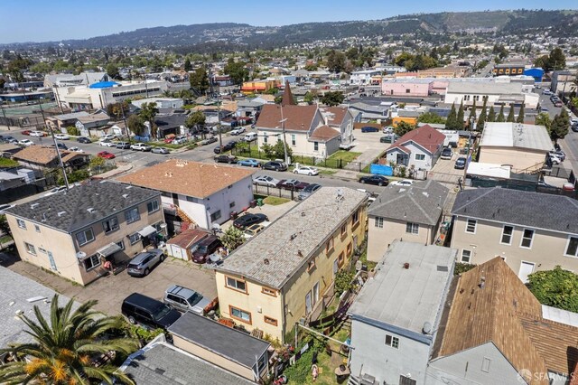 7115 Herbert Guice Way, Oakland, CA 94621 - aerial view featuring a residential view and a mountain view