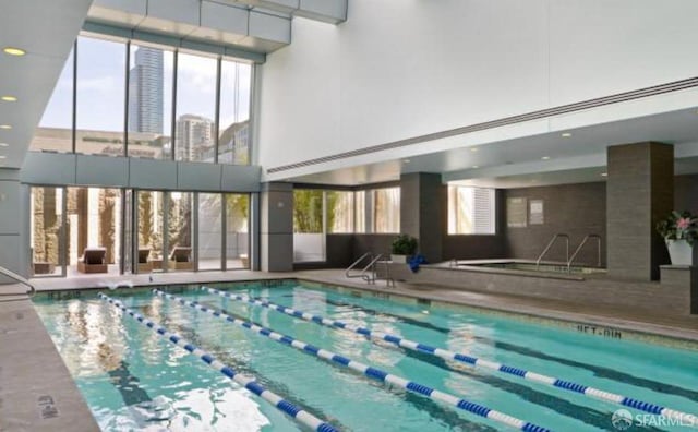 301 Mission St Unit 20E, San Francisco, CA 94105 - view of indoor pool