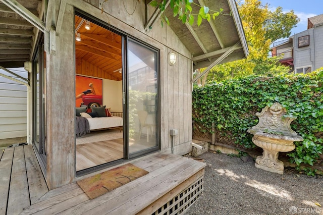 view of property entrance