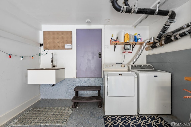 719-721 Shotwell St, San Francisco, CA 94110 - laundry room with separate washer and dryer