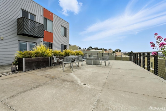 50 Jerrold Ave Unit 215, San Francisco, CA 94124 - view of patio featuring outdoor dining area