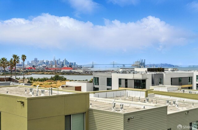 50 Jerrold Ave Unit 215, San Francisco, CA 94124 - balcony featuring a skyline view and a water view