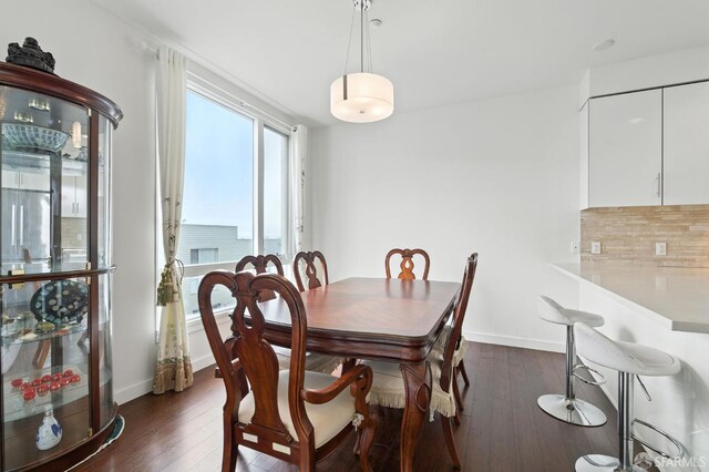 50 Jerrold Ave Unit 215, San Francisco, CA 94124 - dining space featuring dark wood finished floors