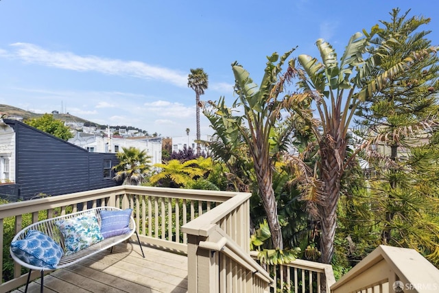 view of deck