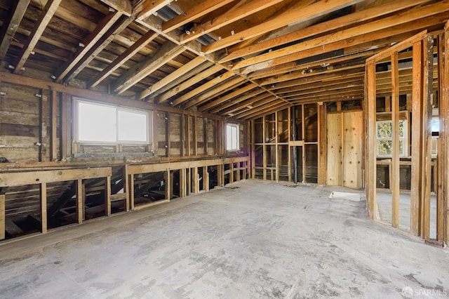 misc room featuring a wealth of natural light