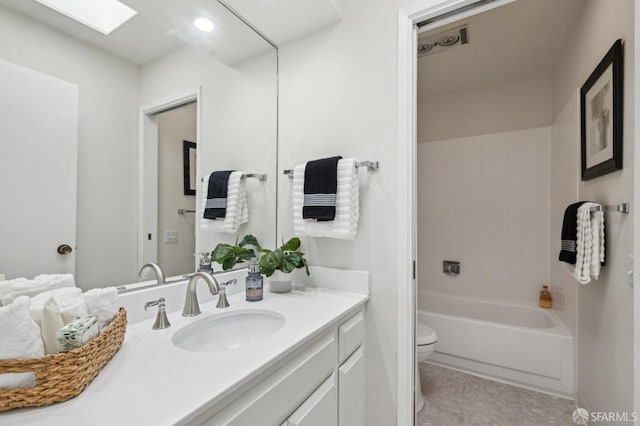 316 Gold Mine Dr, San Francisco, CA 94131 - bathroom featuring tile patterned floors, vanity, and toilet