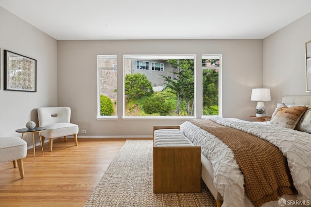 316 Gold Mine Dr, San Francisco, CA 94131 - bedroom with baseboards and light wood-style floors
