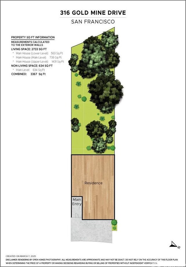 316 Gold Mine Dr, San Francisco, CA 94131 - view of layout