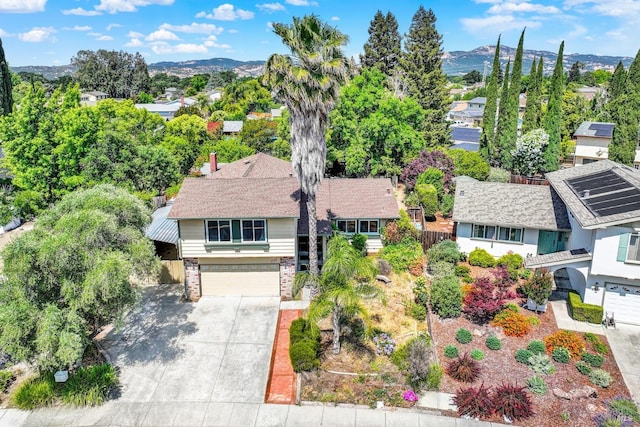 1723 Astoria Dr, Fairfield, CA 94534 - aerial perspective of suburban area with a mountainous background