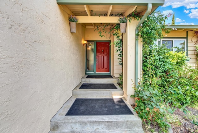 1723 Astoria Dr, Fairfield, CA 94534 - doorway to property featuring stucco siding