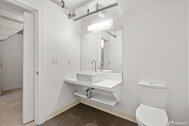 bathroom with toilet