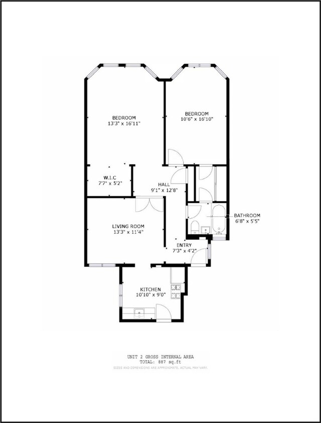 1915 Laguna St Unit 2, San Francisco, CA 94115 - plan