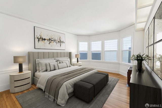 1915 Laguna St Unit 2, San Francisco, CA 94115 - bedroom with baseboards and wood finished floors