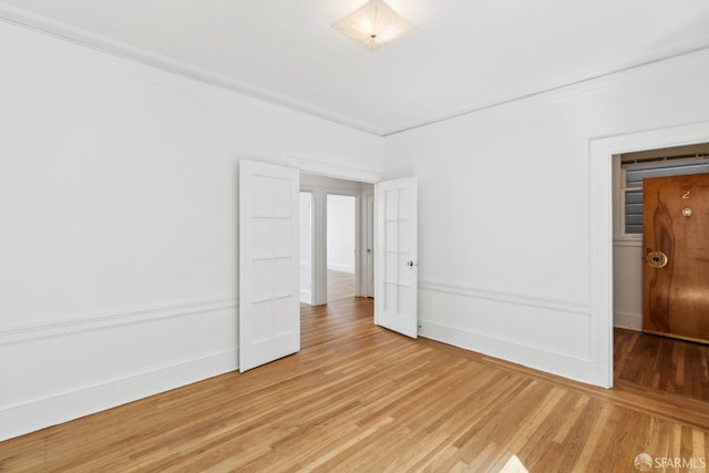 1915 Laguna St Unit 2, San Francisco, CA 94115 - unfurnished bedroom with baseboards and light wood-style flooring