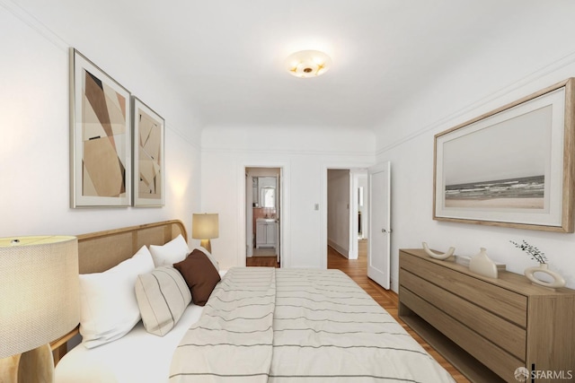 1915 Laguna St Unit 2, San Francisco, CA 94115 - bedroom with dark wood-style floors