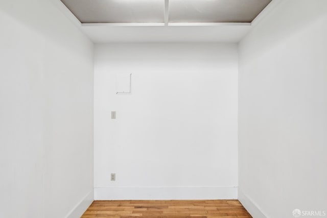 1915 Laguna St Unit 2, San Francisco, CA 94115 - spare room featuring baseboards and wood finished floors