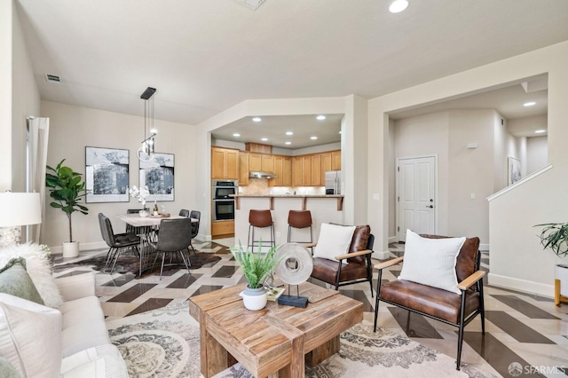 view of living room