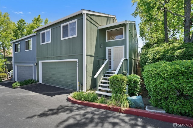 503 Camelback Rd, Pleasant Hill, CA 94523 - view of front facade with a garage and asphalt driveway