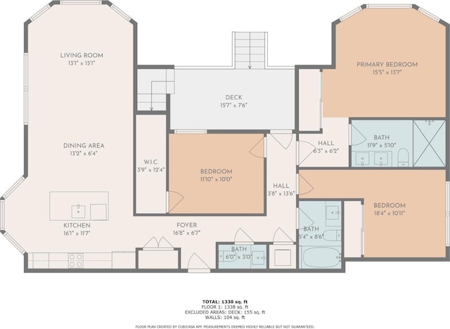 38 Steiner St Unit 303, San Francisco, CA 94114 - view of floor plan / room layout