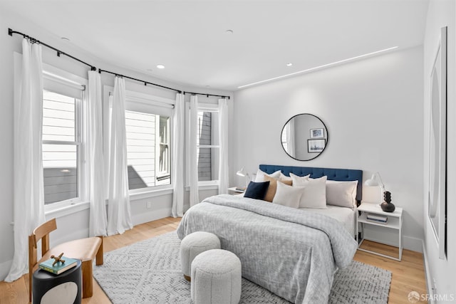 38 Steiner St Unit 303, San Francisco, CA 94114 - bedroom featuring light wood finished floors and recessed lighting