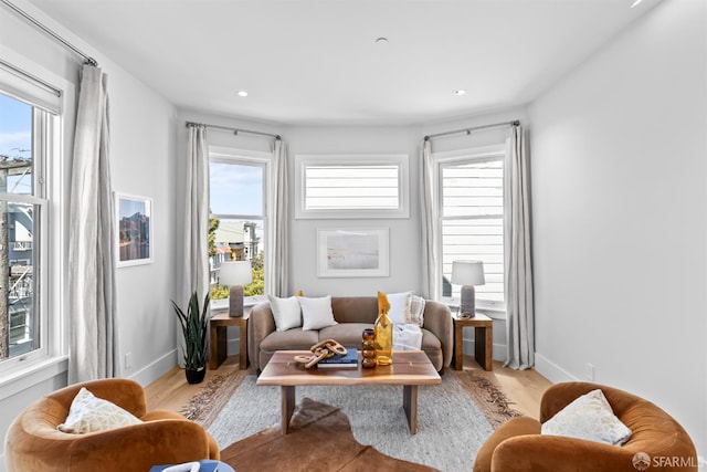 38 Steiner St Unit 303, San Francisco, CA 94114 - living area with light wood-type flooring and recessed lighting