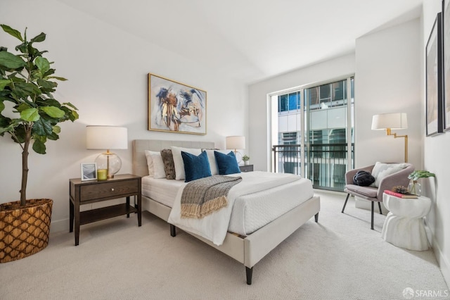 50 Lansing St Unit 403, San Francisco, CA 94105 - bedroom with access to outside and light colored carpet