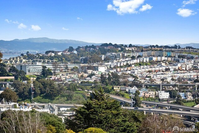 city view featuring a mountain view