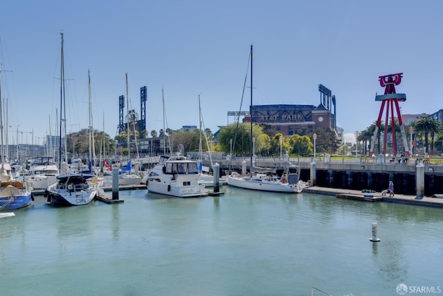 250 King St Unit 536, San Francisco, CA 94107 - dock area featuring a water view
