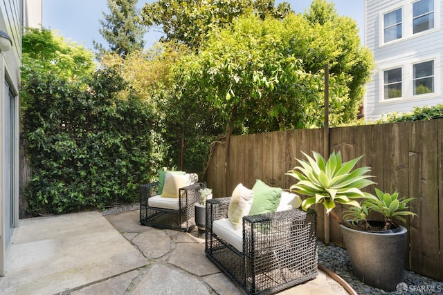 1829 15th St Unit 1, San Francisco, CA 94103 - view of patio / terrace with fence