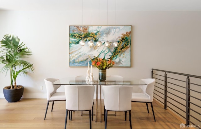 1829 15th St Unit 1, San Francisco, CA 94103 - dining area with baseboards and wood finished floors