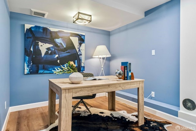 1210 40th Ave, San Francisco, CA 94122 - office featuring baseboards and wood finished floors
