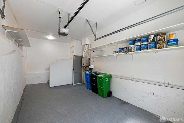 3790 Cesar Chavez St, San Francisco, CA 94110 - garage featuring a garage door opener