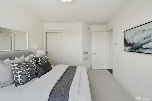 75 Moss St Unit 14, San Francisco, CA 94103 - bedroom with a closet, carpet floors, and baseboards