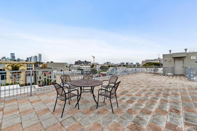 75 Moss St Unit 14, San Francisco, CA 94103 - view of patio with a view of city