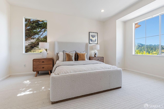 32 Highcrest Ln, South San Francisco, CA 94080 - carpeted bedroom with multiple windows, baseboards, and recessed lighting