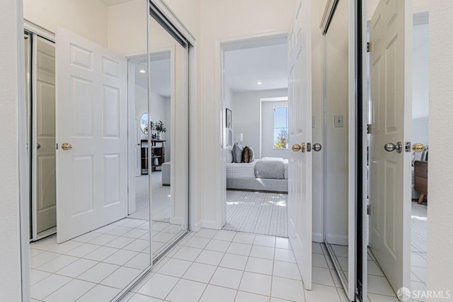 32 Highcrest Ln, South San Francisco, CA 94080 - hallway with light tile patterned floors