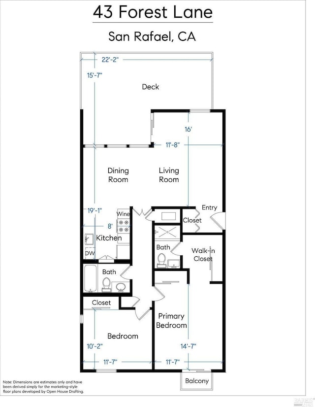 view of layout