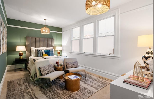 49 Hill St, San Francisco, CA 94110 - carpeted bedroom with baseboards