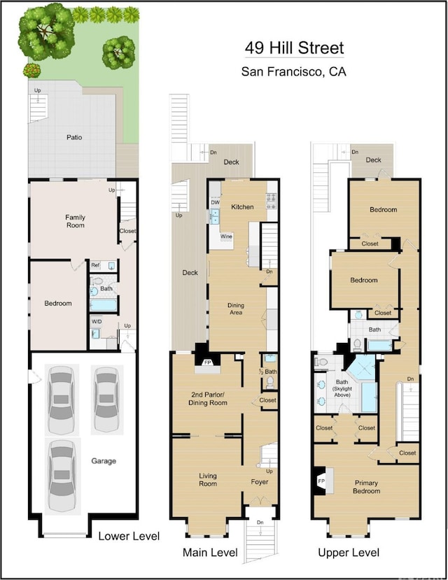 49 Hill St, San Francisco, CA 94110 - view of room layout