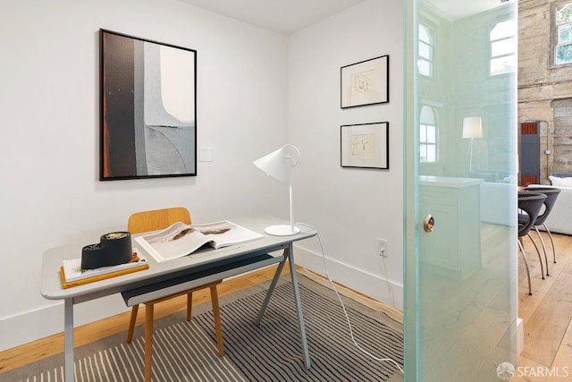 1 Rausch St Unit A, San Francisco, CA 94103 - office space featuring light wood finished floors and baseboards