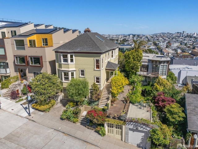 4020 20th St, San Francisco, CA 94114 - aerial perspective of suburban area