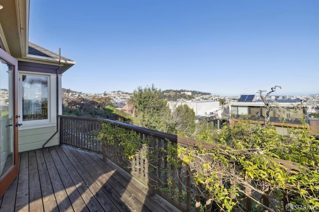 view of deck