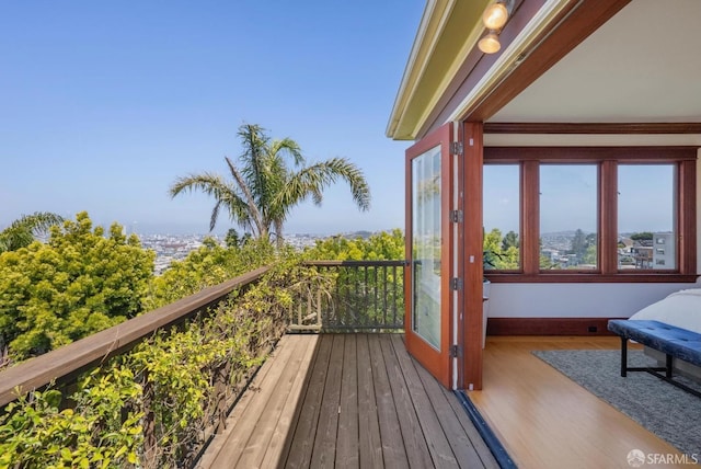 4020 20th St, San Francisco, CA 94114 - view of wooden deck