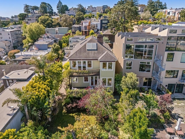 4020 20th St, San Francisco, CA 94114 - aerial view of residential area