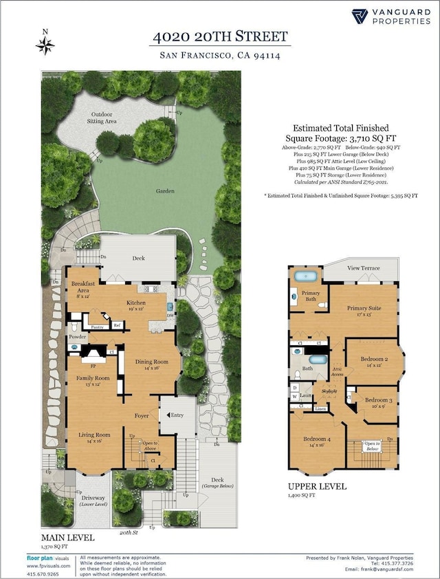 4020 20th St, San Francisco, CA 94114 - property floor plan