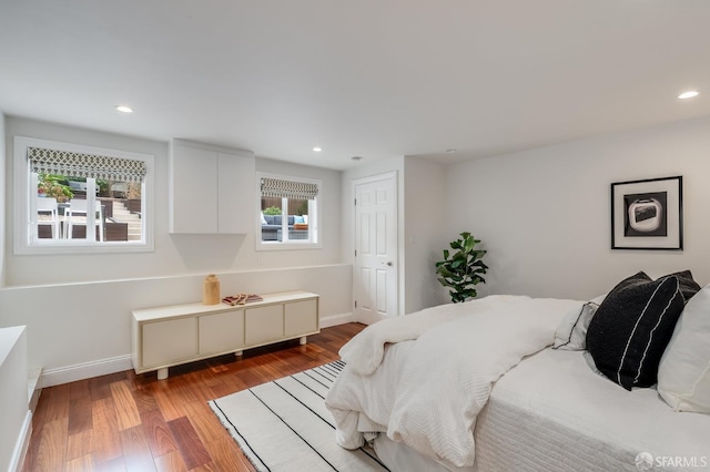 20 Marietta Dr, San Francisco, CA 94127 - bedroom with light wood-style flooring, baseboards, and recessed lighting