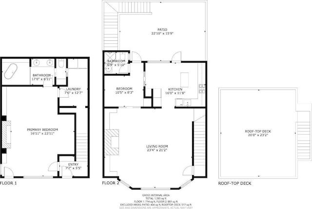 116 Alta St, San Francisco, CA 94133 - view of home floor plan