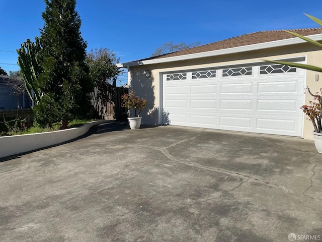 21723 Ada St, Castro Valley, CA 94546 - garage with fence and driveway