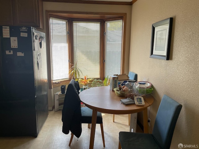 21723 Ada St, Castro Valley, CA 94546 - dining space featuring a textured wall
