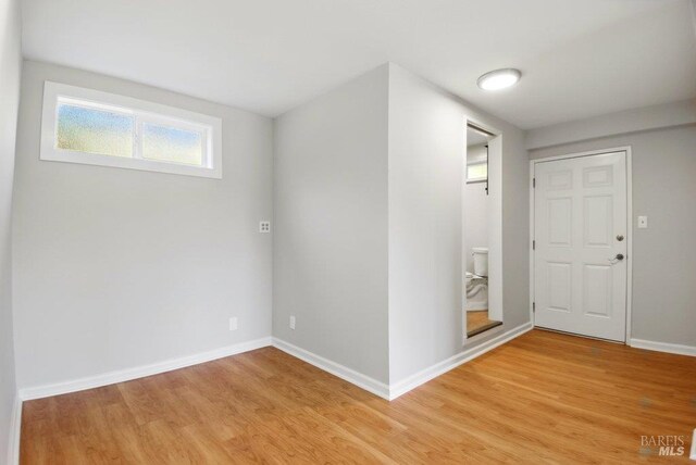 1685 Bay Flat Rd, Bodega Bay, CA 94923 - unfurnished room with light wood finished floors and baseboards